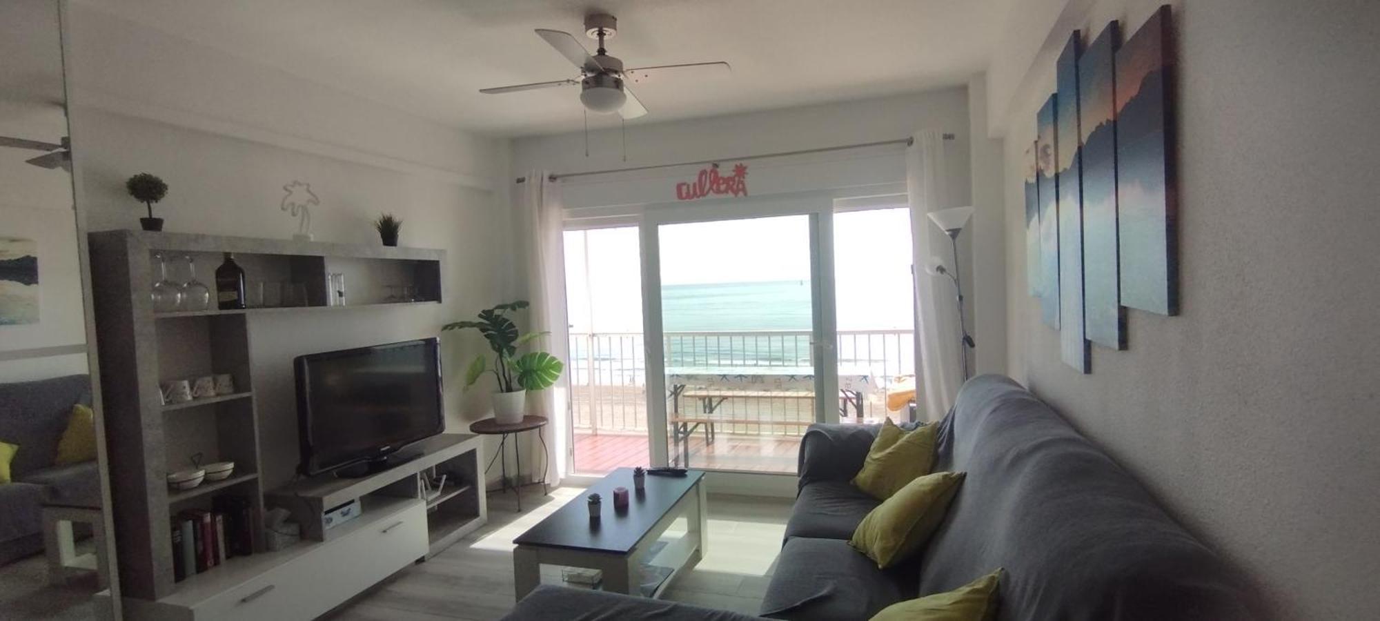 Primera Linea En Cullera Con Piscina. Inmejorables Vistas المظهر الخارجي الصورة